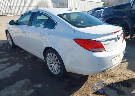 2011 Buick Regal Cxl Russelsheim from USA, damaged, VIN W04GR5EC2B1039779